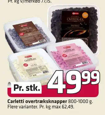 Fleggaard Carletti overtræksknapper tilbud