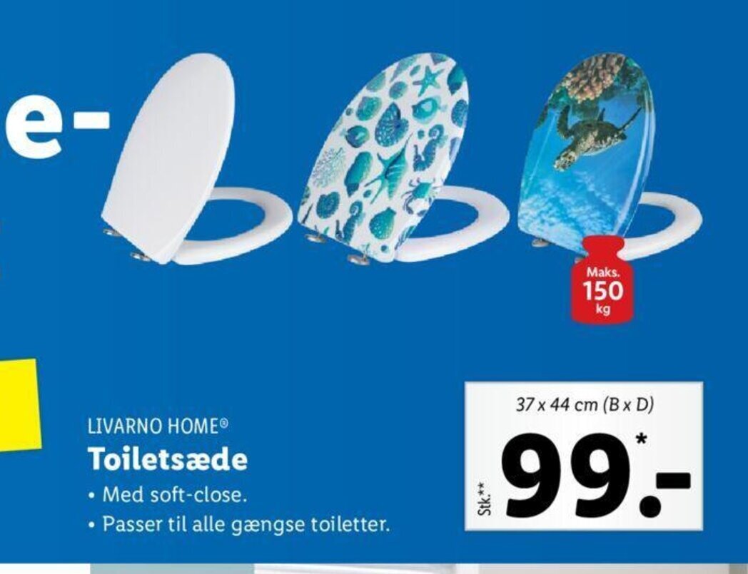Livarno Home Toiletsæde tilbud hos Lidl