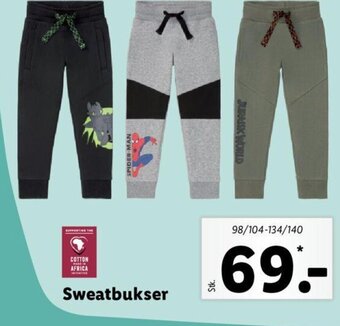Lidl Sweatbukser tilbud