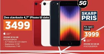 Power IPhone SE 64 GB tilbud