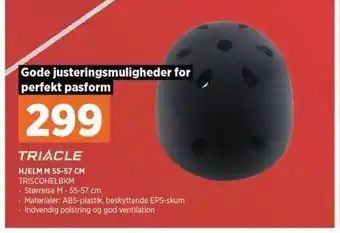 Power Triacle Hjelm M 55-57 cm tilbud