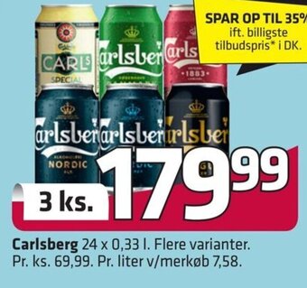 Fleggaard Carlsberg tilbud