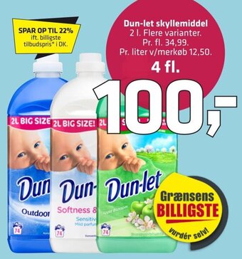 Fleggaard Dun-let Skyllemiddel tilbud