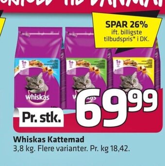 Fleggaard Whiskas Kattemad tilbud