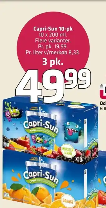 Fleggaard Capri-Sun 10-pk tilbud