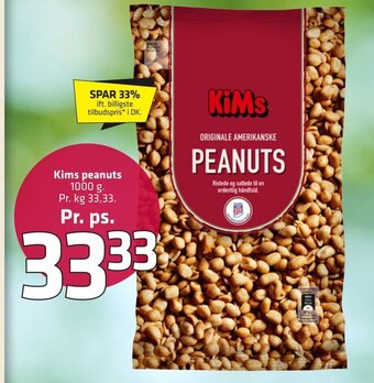 Fleggaard Kims peanuts tilbud