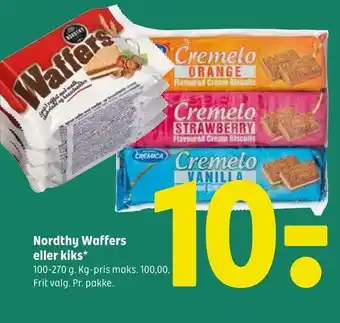 Coop 365 Nordthy waffers eller kiks tilbud