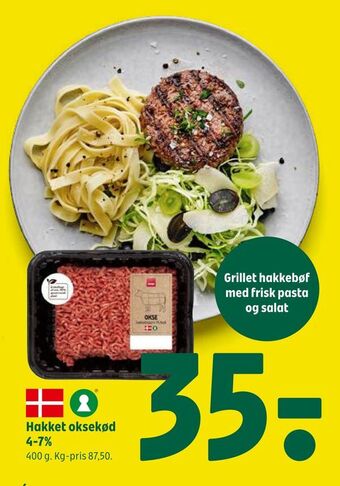 Coop 365 Hakket oksekød 4-7% tilbud