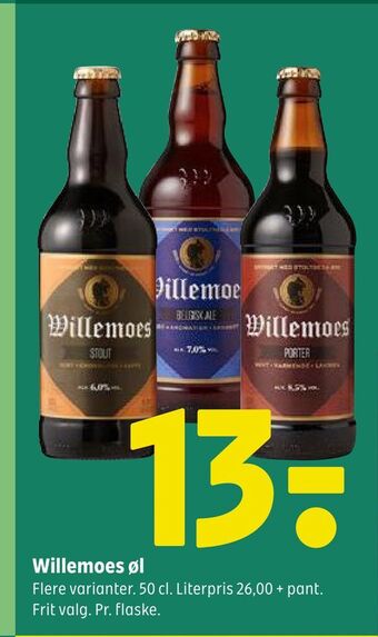 Coop 365 Willemoes øl tilbud