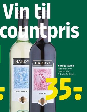 Coop 365 Hardys stamp tilbud