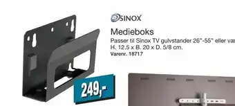 Harald Nyborg Sinox Medieboks tilbud