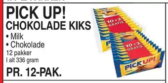 ABC Lavpris Pick up! chokolade kiks tilbud