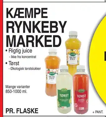 ABC Lavpris Kæmpe rynkeby marked tilbud