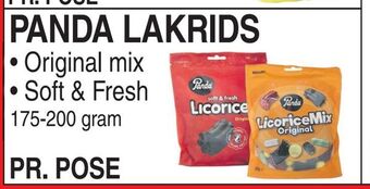 ABC Lavpris Panda lakrids tilbud
