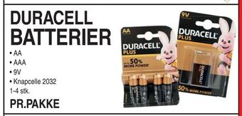 Duracell batterier