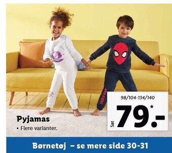 Lidl Pyjamas tilbud
