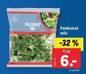 Lidl Feldsalat mix tilbud