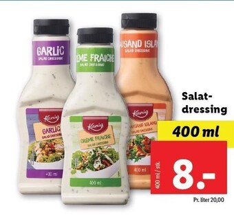 Lidl Salatdressing tilbud