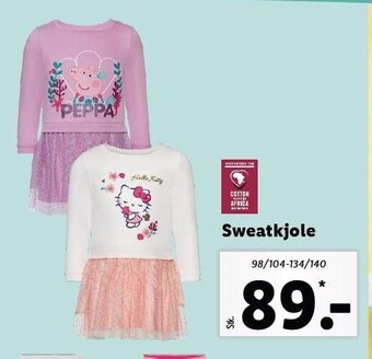 Lidl Sweatkjole tilbud