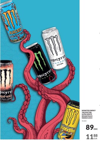 Nielsen's Discount Monster energy tilbud