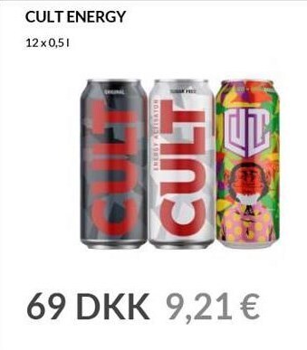 Nielsen's Discount Cult energy tilbud