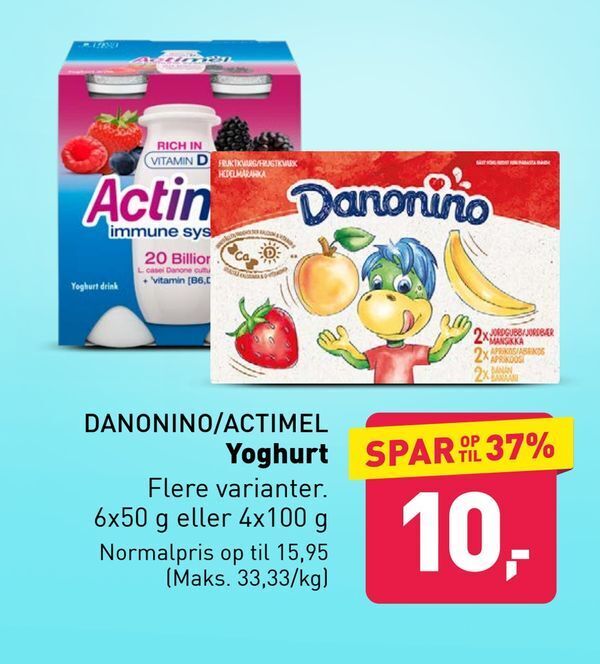 Yoghurt tilbud hos ALDI