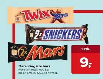 Dagli'Brugsen Mars kingsize bars tilbud