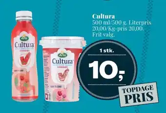 Dagli'Brugsen Cultura tilbud