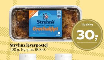 Dagli'Brugsen Stryhns leverpostej tilbud