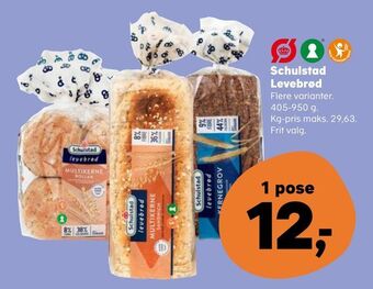Kvickly Schulstad levebrød tilbud
