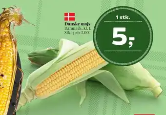 Dagli'Brugsen Danske majs tilbud