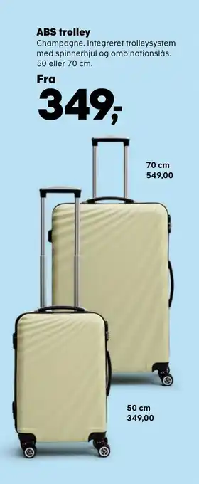 Kvickly Abs trolley tilbud