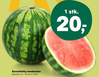 Kernefattig vandmelon