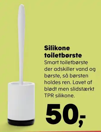 Kvickly Silikone toiletbørste tilbud