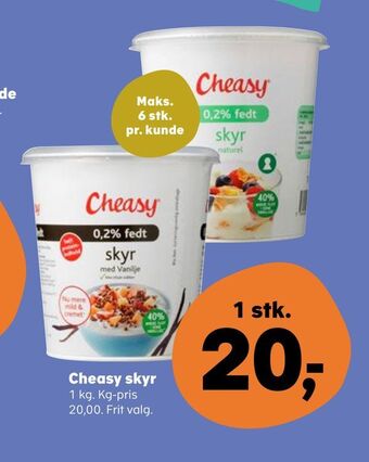 Cheasy skyr