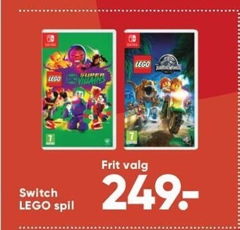Bilka Switch lego spil tilbud