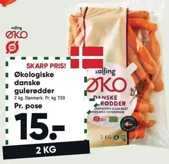 Bilka Øko danske gulerødder tilbud
