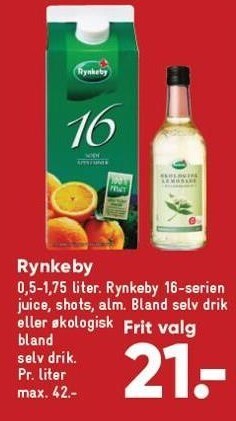 Bilka Rynkeby tilbud