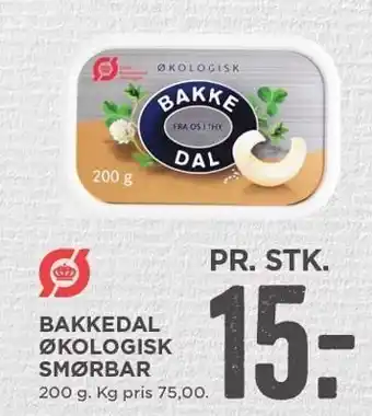 MENY Bakkedal økologisk smørbar tilbud