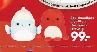 Bilka Squishmallows plys 19 cm tilbud