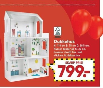 Bilka Dukkehus tilbud
