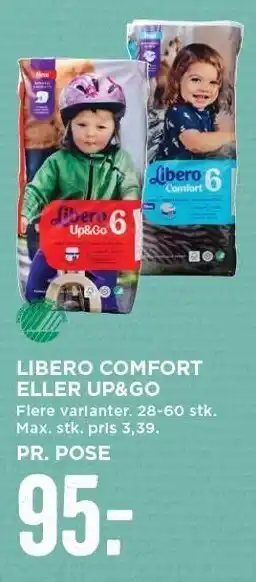MENY Libero comfort el. up&go tilbud