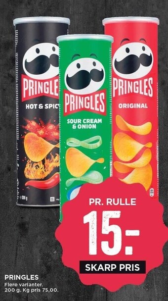 MENY Pringles tilbud