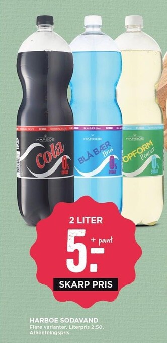 MENY Harboe sodavand tilbud
