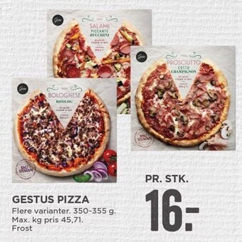 MENY Gestus pizza tilbud