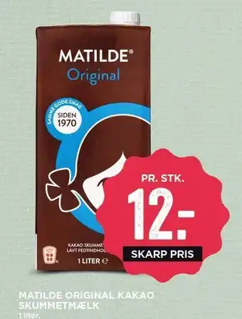 Mathilde original kakao skummetmælk