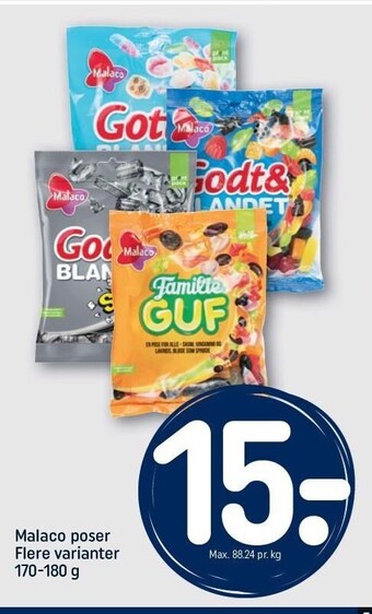 REMA 1000 Malaco poser tilbud