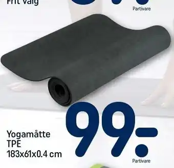 Yogamåtte tpe
