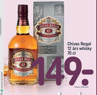 REMA 1000 Chivas regal 12 års whisky tilbud