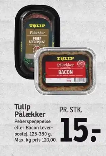 SPAR Tulip pålækker tilbud